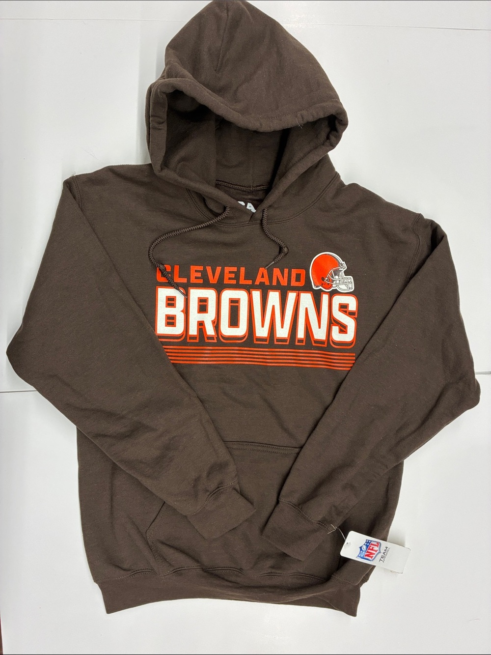 NEW CSA NFL Officially Licensed Cleveland Browns Sweatshirt Hoodie Size Small